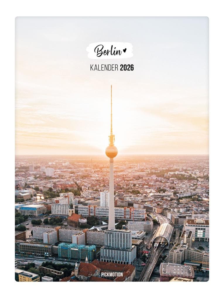 Wandkalender 2026 - Berlin