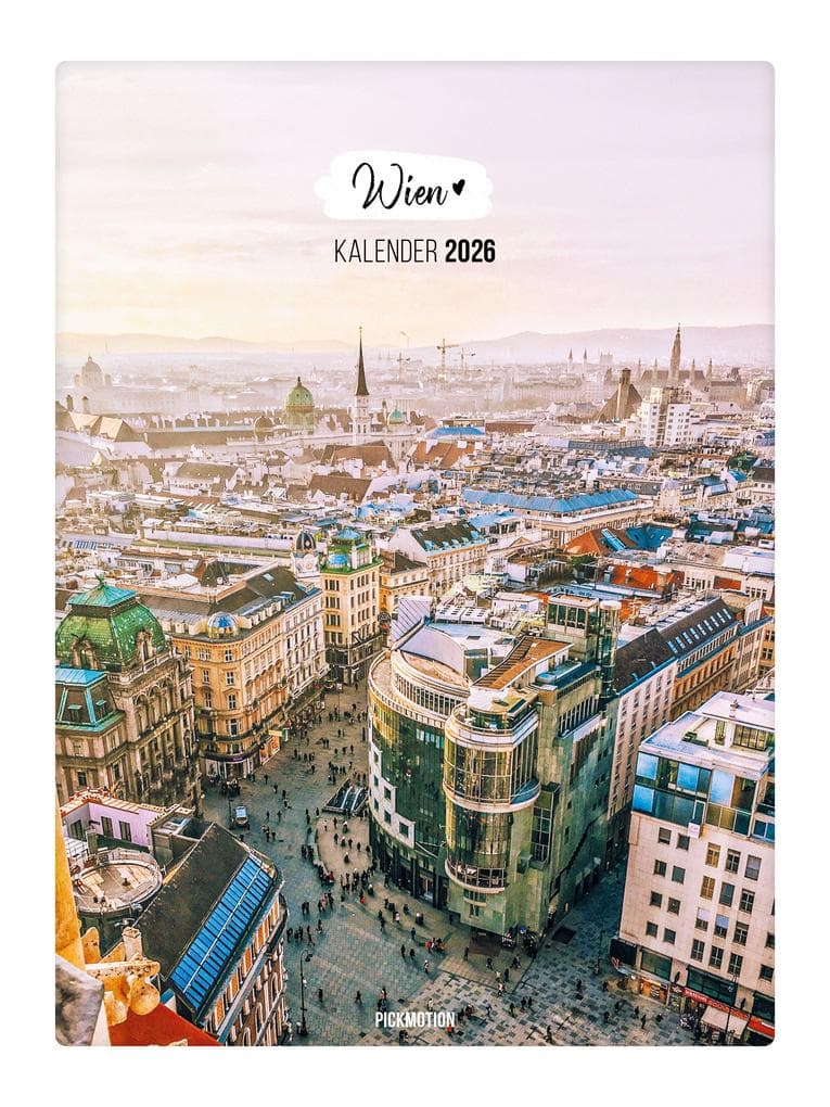 Wandkalender 2026 - Wien