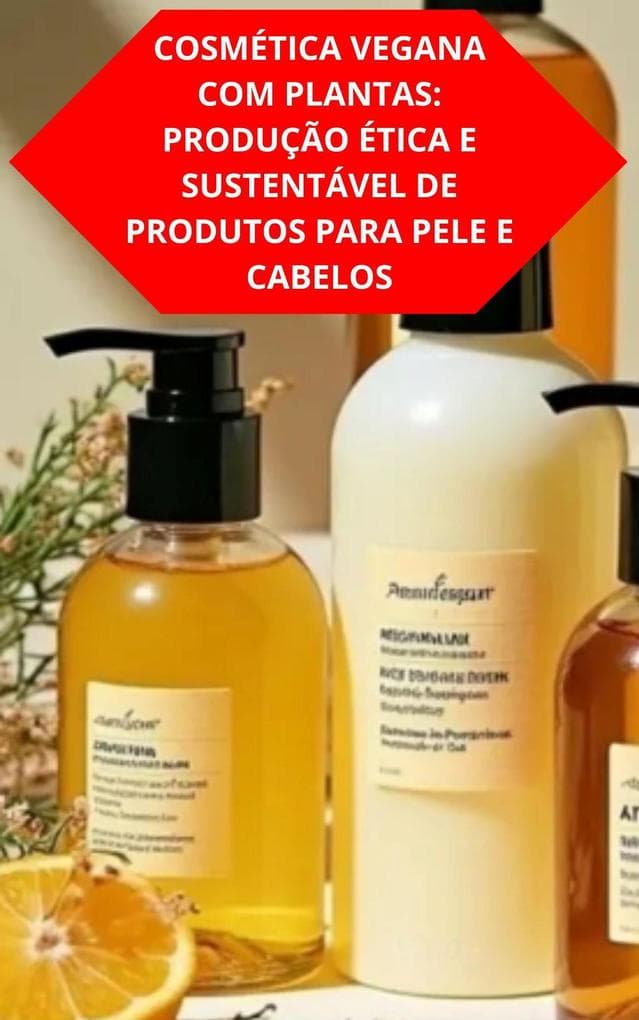 Cosmética Vegana Com Plantas: Produção Ética E Sustentável De Produtos Para Pele E Cabelos