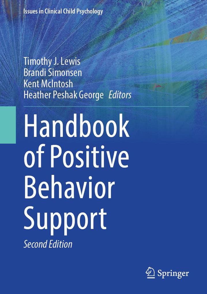 Handbook of Positive Behavior Support