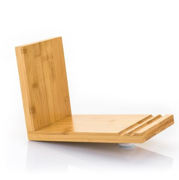 MyLibrary Tilted Bookshelf - Geneigtes Buchregal aus Bambus