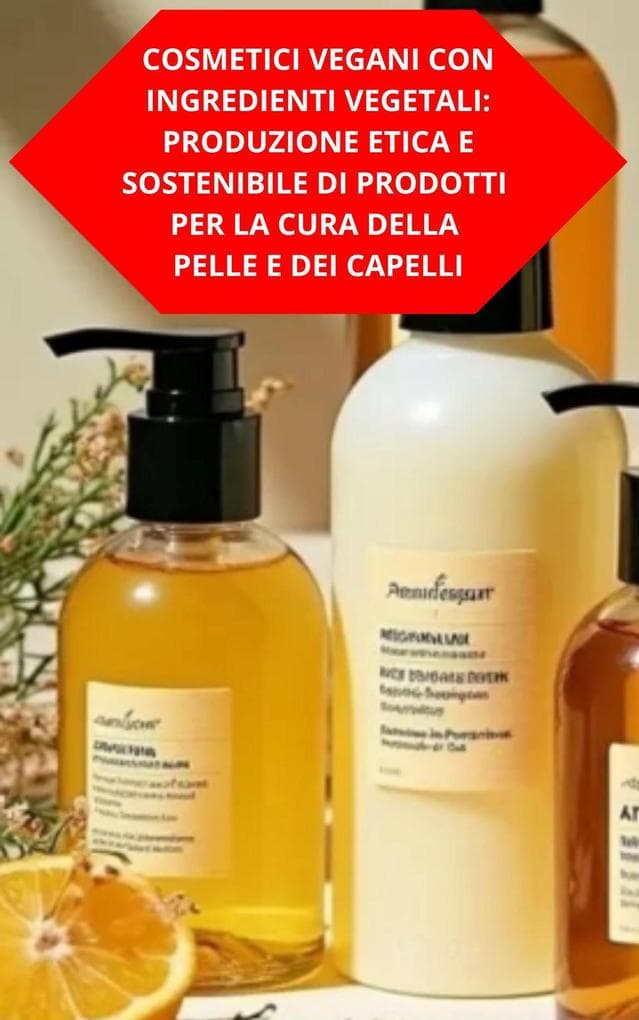 Cosmetici Vegani Con Ingredienti Vegetali: Produzione Etica E Sostenibile Di Prodotti Per La Cura Della Pelle E Dei Capelli