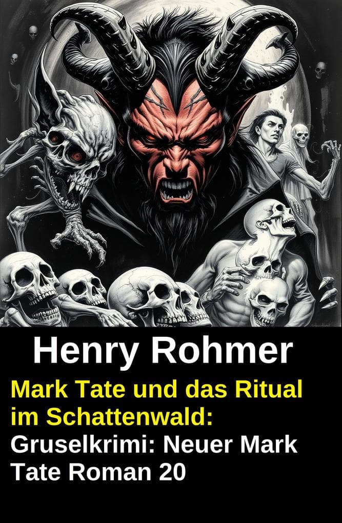 Mark Tate und das Ritual im Schattenwald: Gruselkrimi: Neuer Mark Tate Roman 20