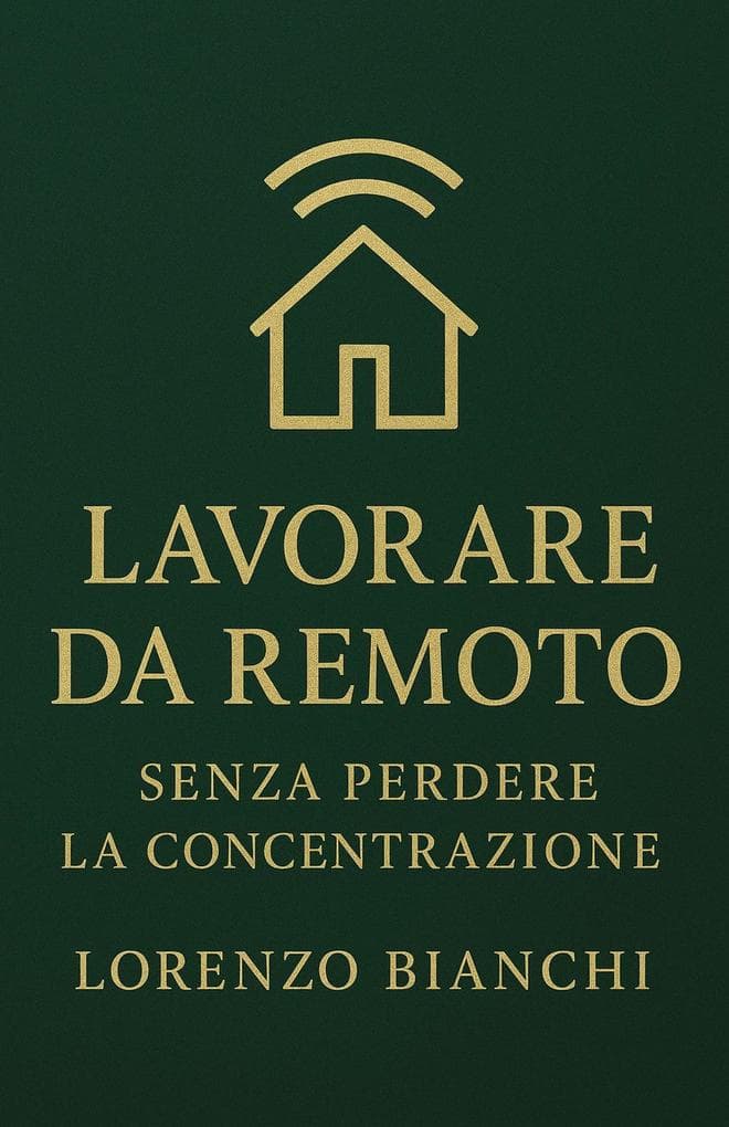 Lavorare da Remoto: Senza Perdere la Concentrazione