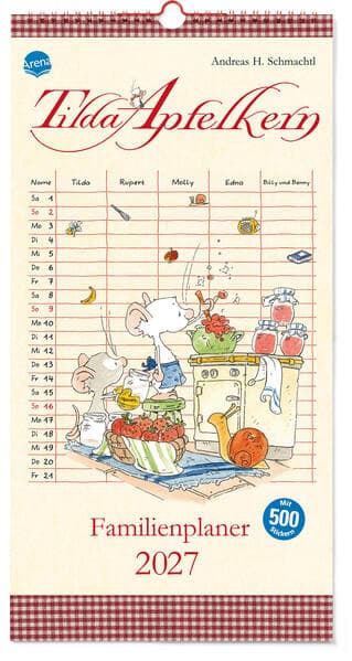Tilda Apfelkern. Familienplaner 2027