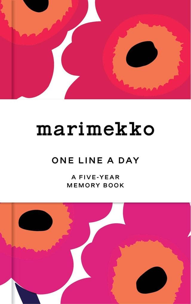 Marimekko One Line a Day (Red Unikko)