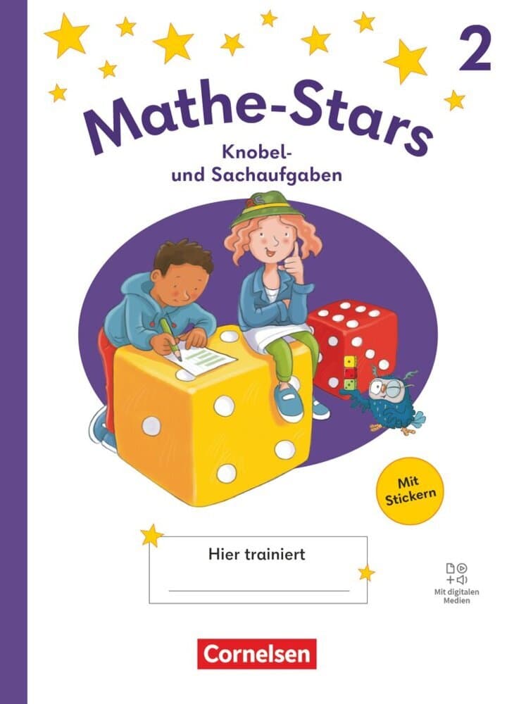 Mathe-Stars - Knobel- und Sachaufgaben Ausgabe 2025 - 2. Schuljahr