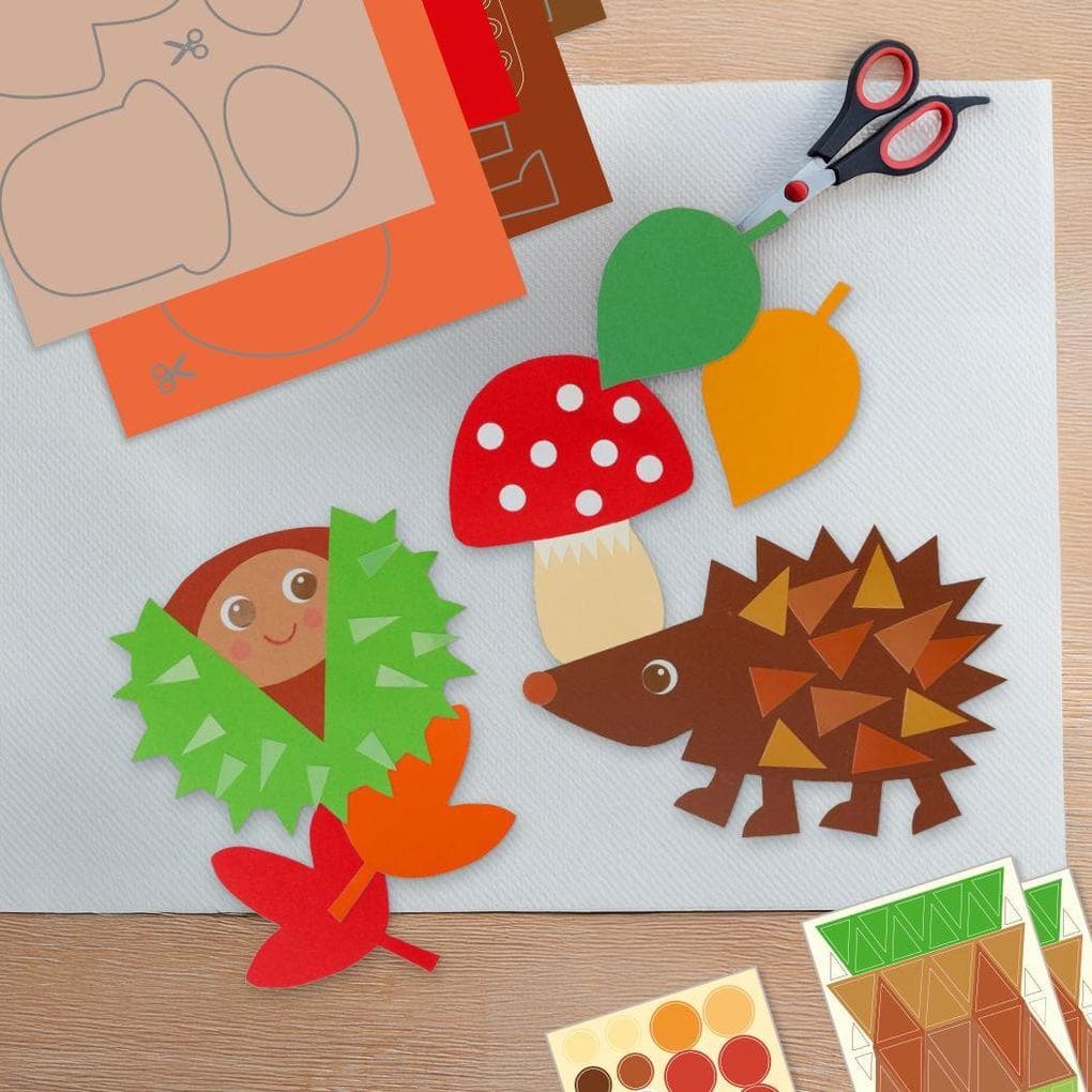 Bastelset - Erstes Schneiden Kastanienkumpel