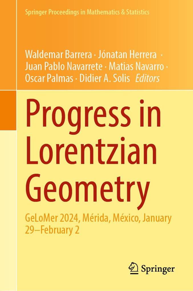 Progress in Lorentzian Geometry