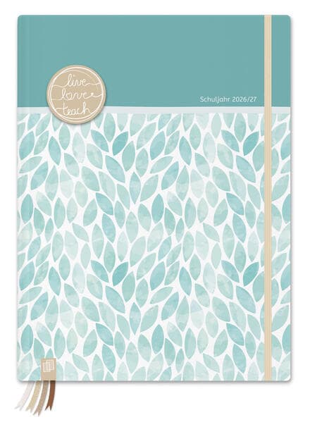 Mein Lehrerplaner A4+ - Hardcover - Lehrerkalender für das Schuljahr 2026/2027 - Blättermeer