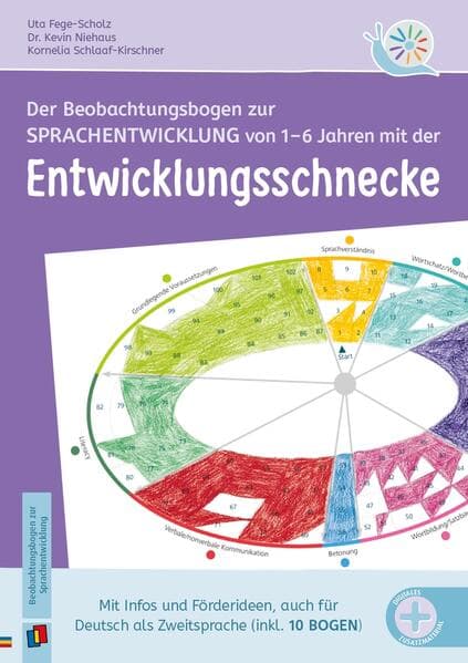Der Beobachtungsbogen zur Sprachentwicklung von 1-6 Jahren mit der Entwicklungsschnecke