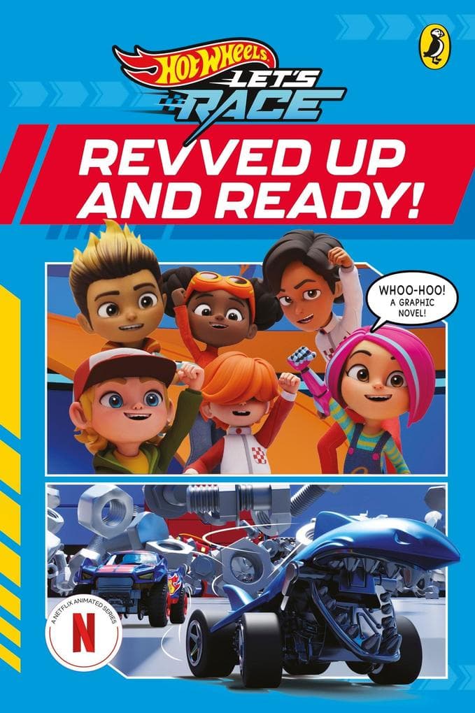 Hot Wheels: Let's Race: Revved Up and Ready!: Graphic Novel