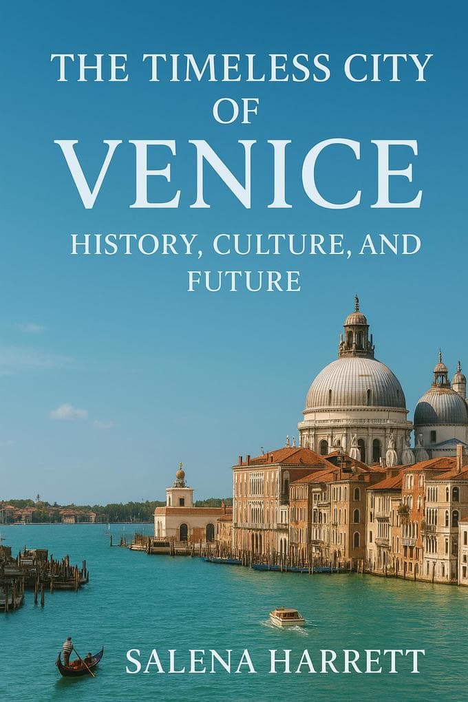 The Timeless City of Venice: History, Culture, and Future