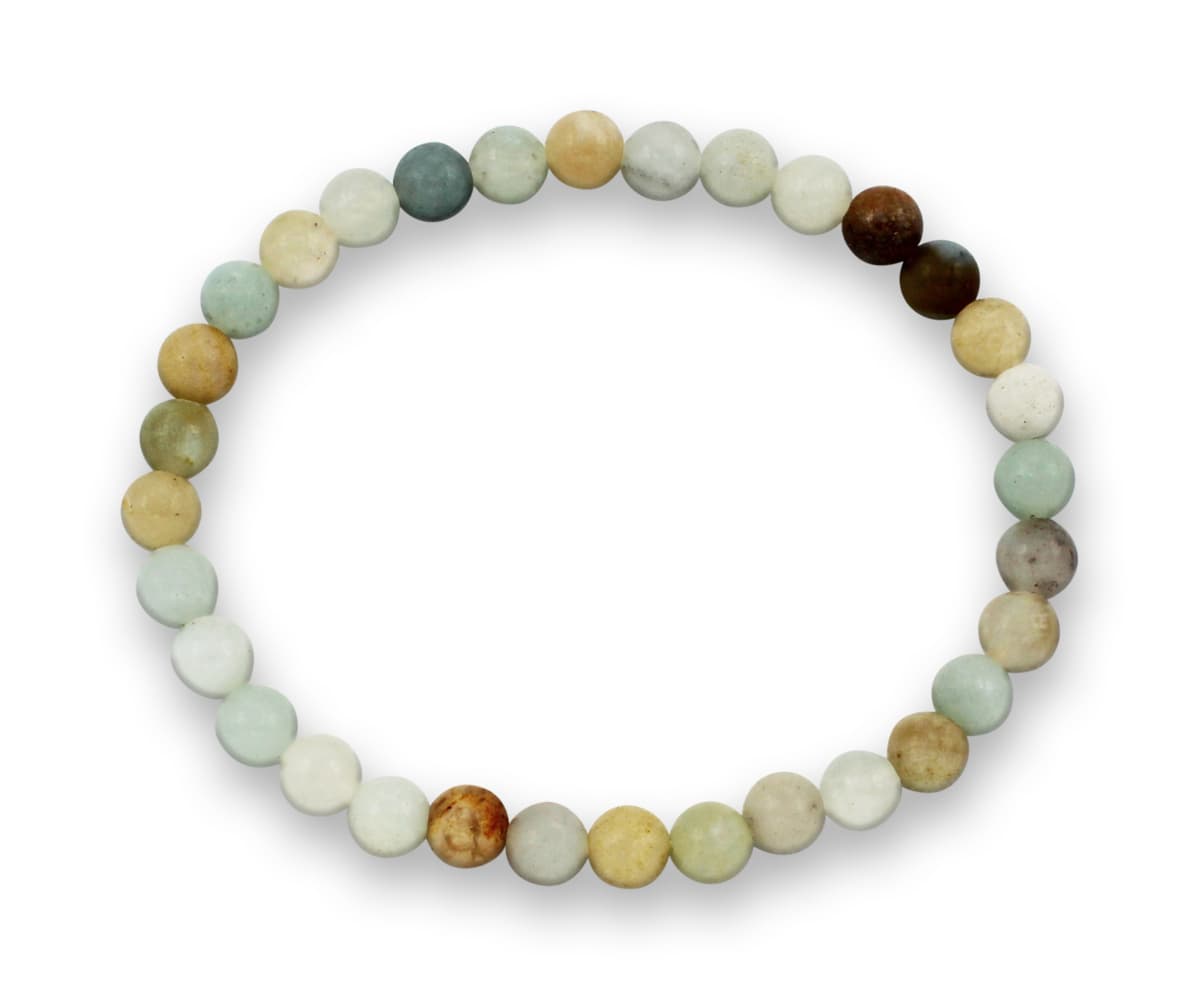 Amazonit Edelsteinarmband 6mm, J749-02