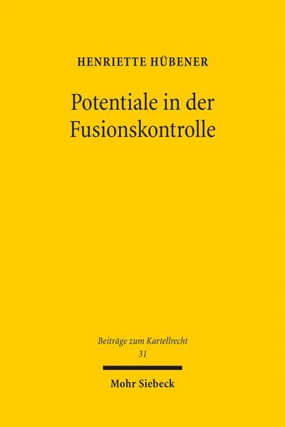 Potentiale in der Fusionskontrolle
