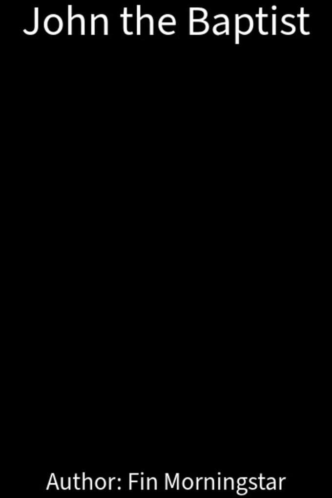 John the Baptist (Ebony Blackwood, #3)