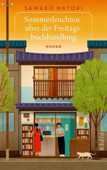Sommerleuchten über der Freitagsbuchhandlung