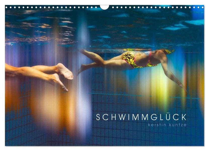 SCHWIMMGLÜCK (Wandkalender 2026 DIN A3 quer), CALVENDO Monatskalender