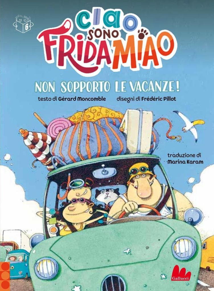 Non sopporto le vacanze! Ciao, sono Frida Miao
