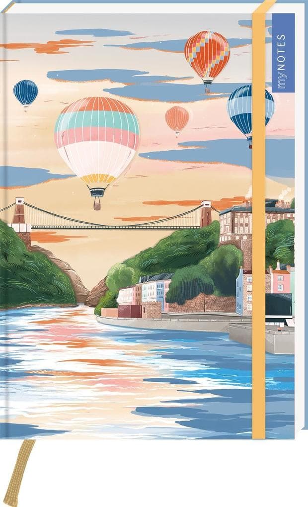 myNOTES Papeterie: Notizbuch A5 Simply, Katy - Bristol Harbour