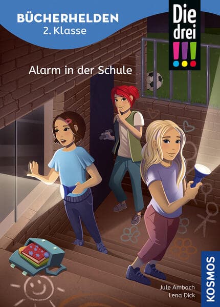 Die drei !!!, Bücherhelden 2. Klasse, Alarm in der Schule