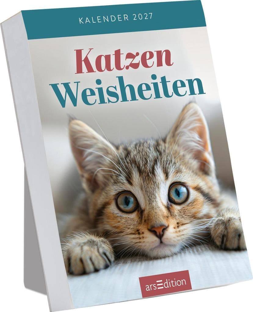 Abreißkalender Katzenweisheiten 2027