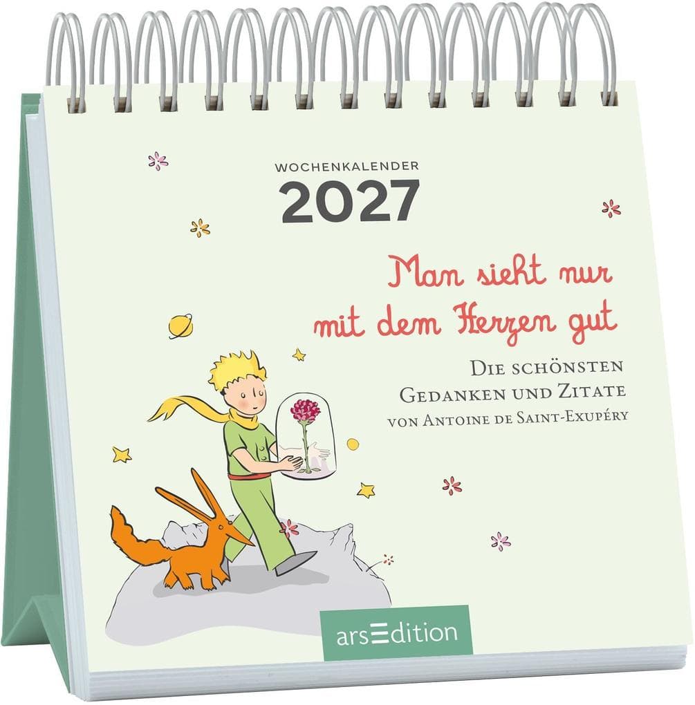 Mini-Wochenkalender Der Kleine Prinz 2027