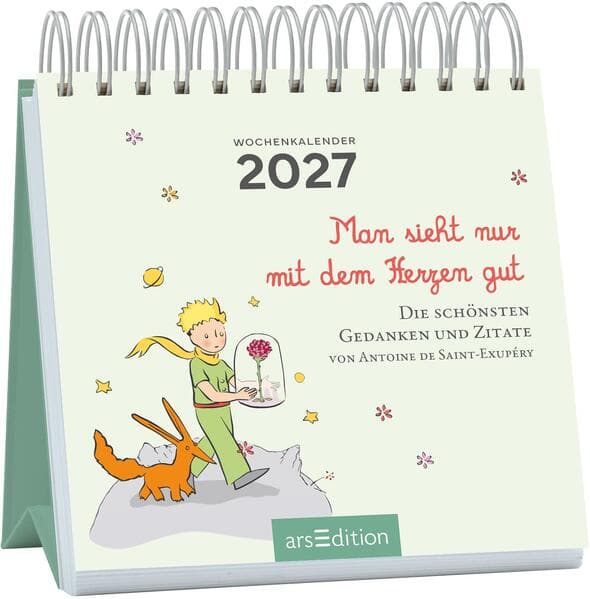 Mini-Wochenkalender Der Kleine Prinz 2027