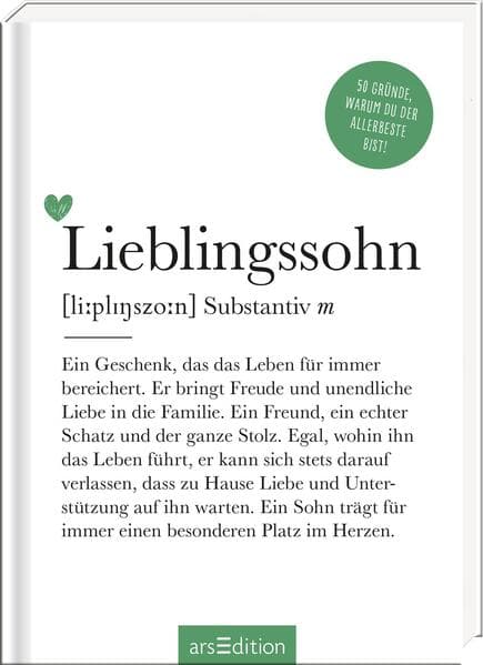 Lieblingssohn (Substantiv, m)