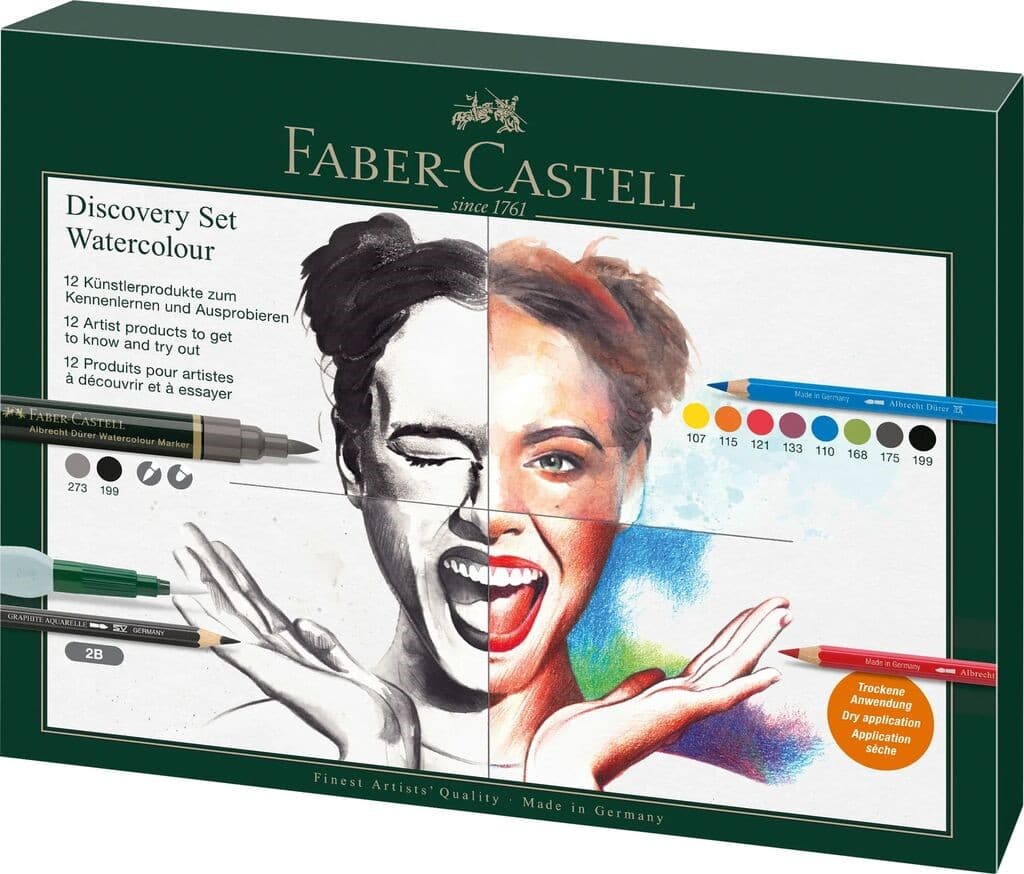 Faber-Castell Discovery Albrecht Dürer Aquarell, 12er Set