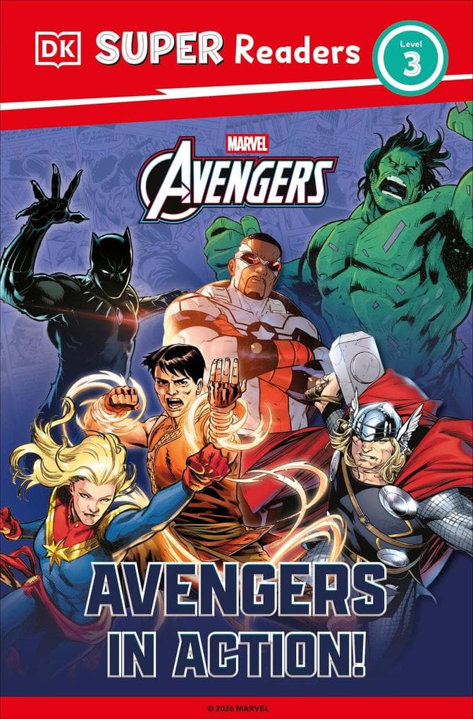 DK Super Readers Level 3 Marvel Avengers in Action