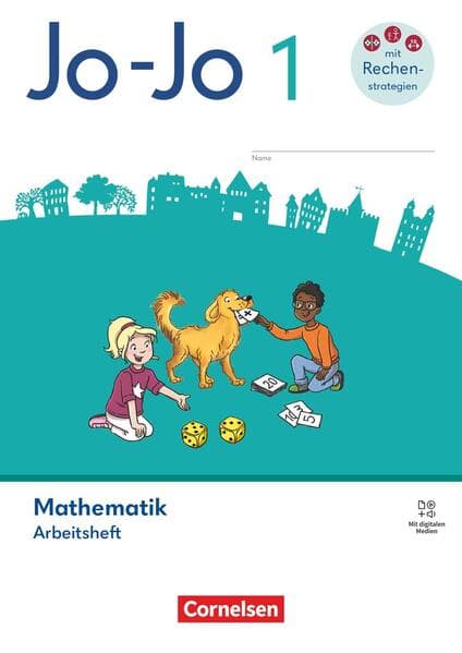 Jo-Jo Mathematik 1. Schuljahr - Allgemeine Ausgabe 2026 - Arbeitsheft mit digitalen Medien