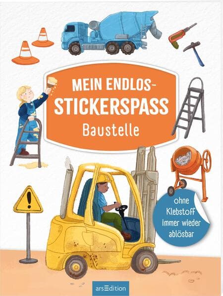 Mein Endlos-Stickerspaß - Baustelle