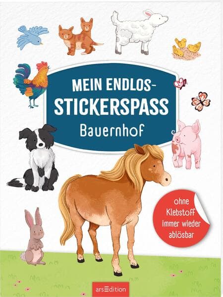 Mein Endlos-Stickerspaß - Bauernhof