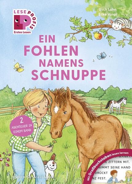 Leseprofis - GROSSBUCHSTABEN: EIN FOHLEN NAMENS SCHNUPPE, 1. Klasse