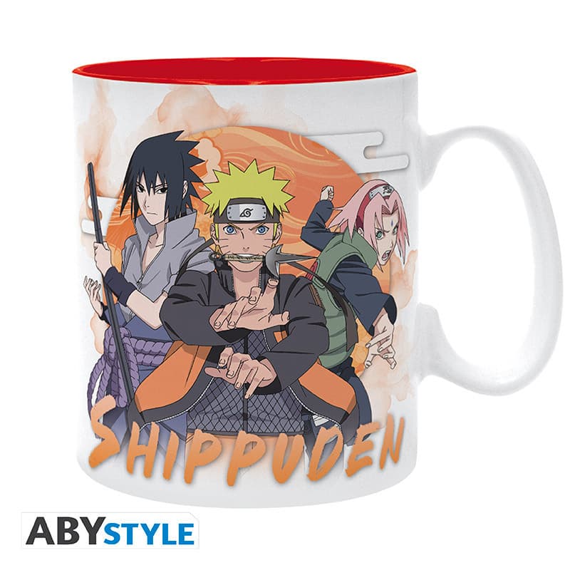 NARUTO SHIPPUDEN - Mug - 460 ml - Past and present - subli - box