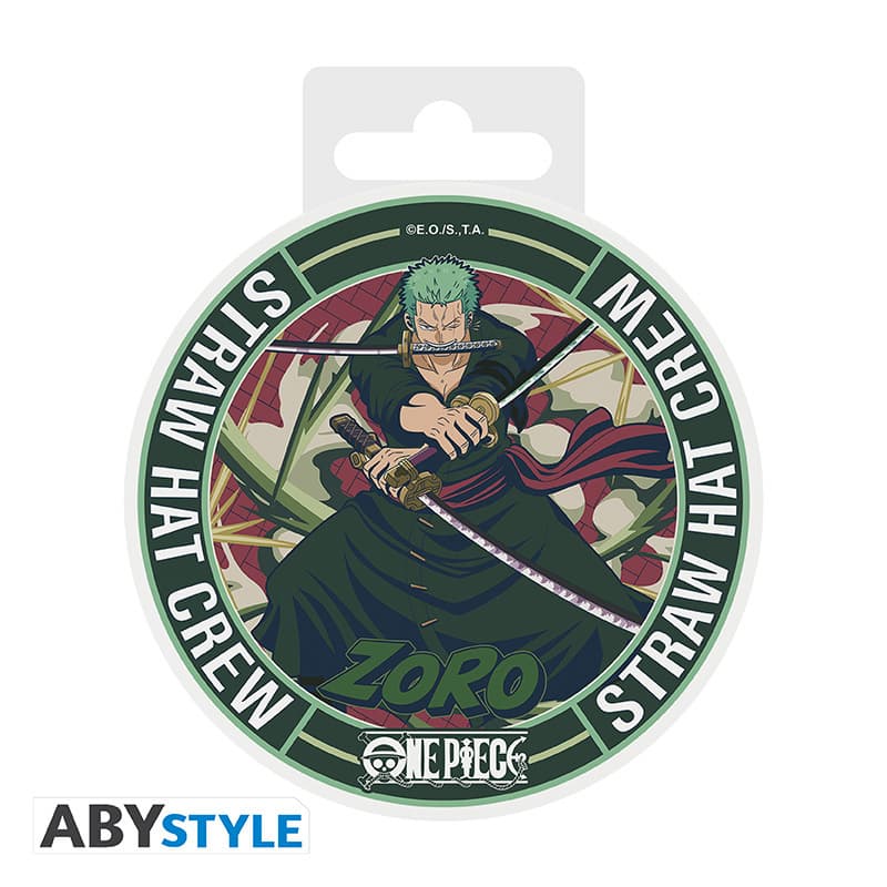 ONE PIECE - Ceramic Coasters "Zoro"