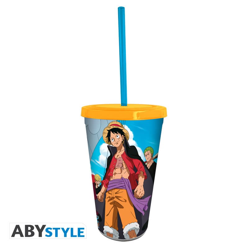 ONE PIECE - Tumbler with straw - 470ml - Wano