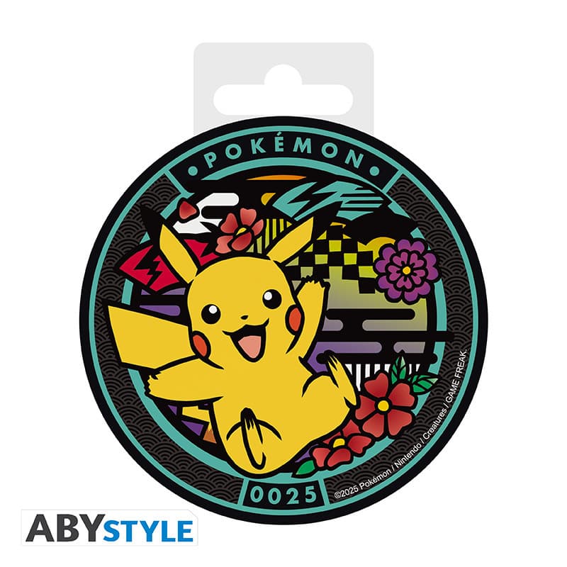 POKEMON - Ceramic Coasters "Pikachu"