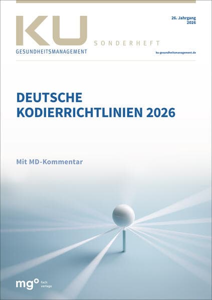 Deutsche Kodierrichtlinien 2026 mit MD-Kommentar