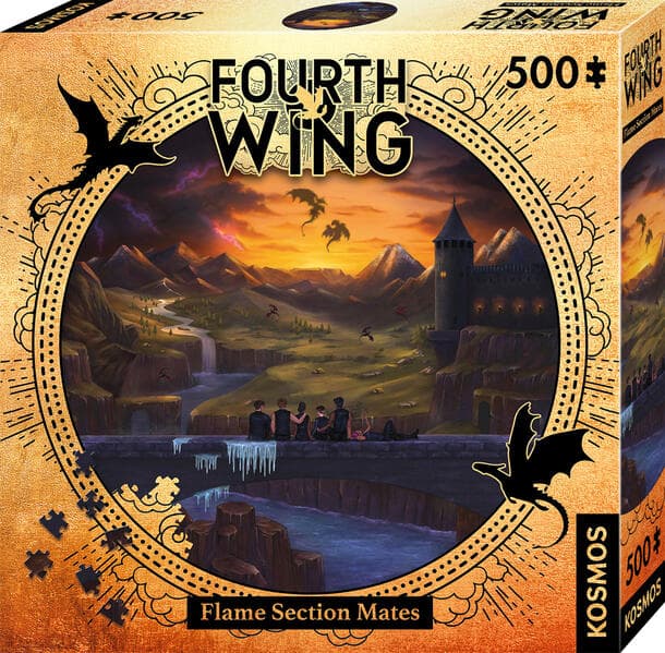 Fourth Wing Puzzle - Flame Section Mates