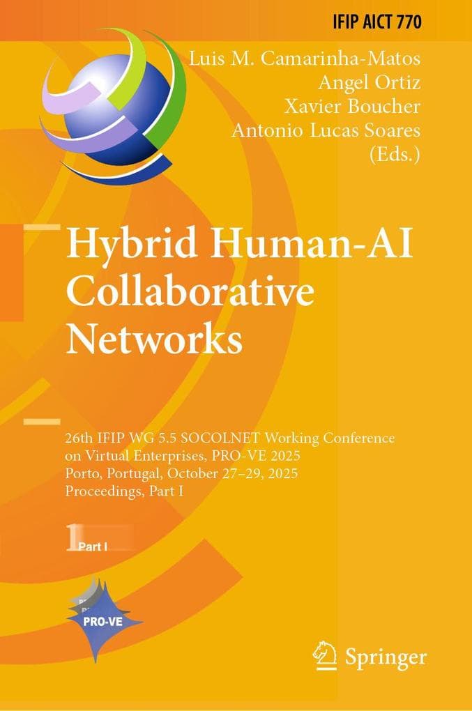 Hybrid Human-AI Collaborative Networks
