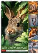 Wild und Wundervoll (Wandkalender 2026 DIN A3 hoch), CALVENDO Monatskalender
