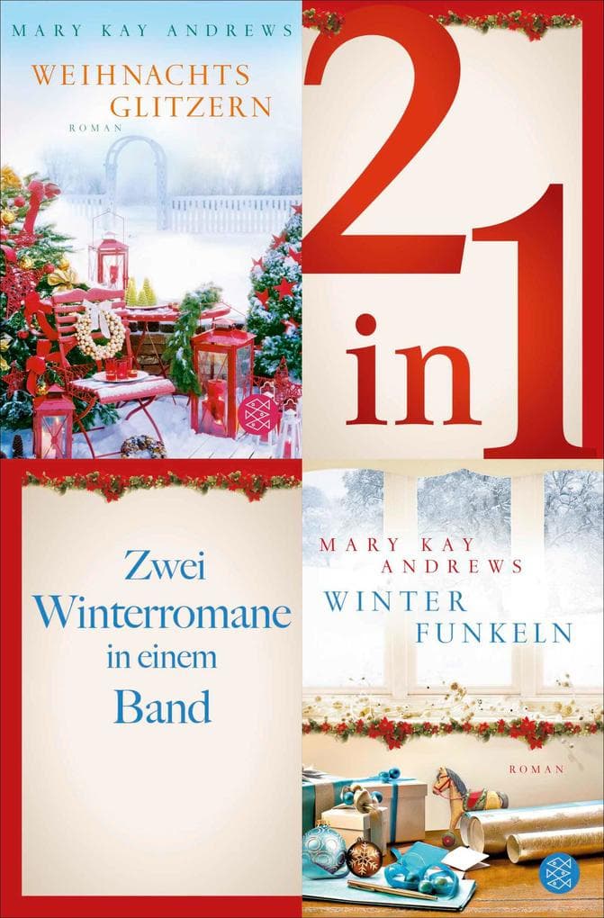 Weihnachtsglitzern / Winterfunkeln - Zwei Winterromane in einem Band
