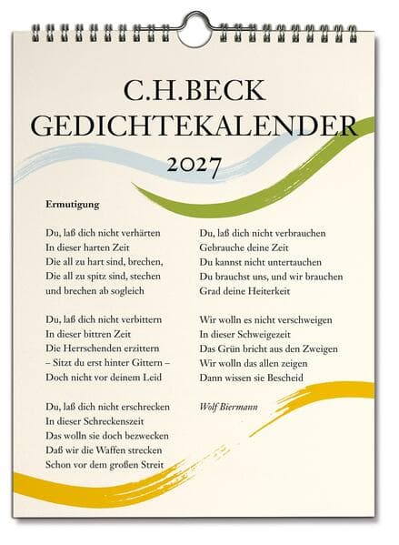 C.H. Beck Gedichtekalender