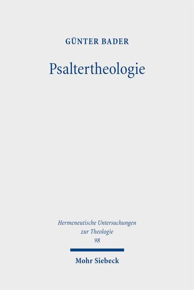 Psaltertheologie