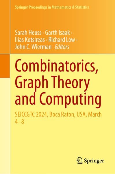 Combinatorics, Graph Theory and Computing