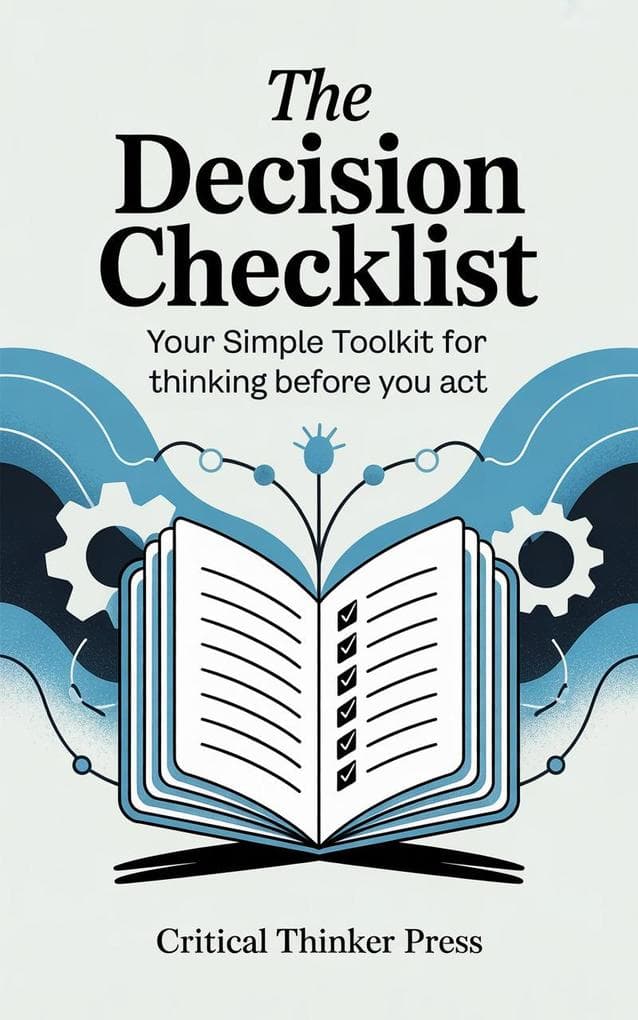 The Decision Checklist