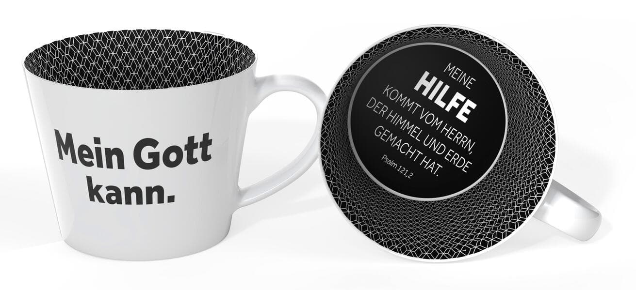 Mein Gott kann. - Tasse