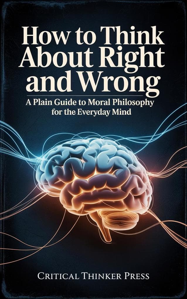 How to Think About Right and Wrong